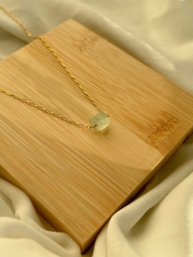 Aquamarine Necklace (Aqua ) - Image 2